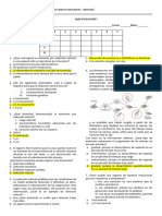 Solucionario Quiz Evolución