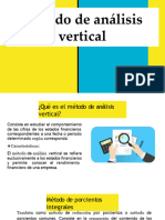 Métodos Verticales Análisis Financiero