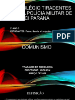 Slides Comunismo (Sociologia)