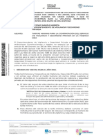 Circular Externa 20231300001105 Tarifas Mínimas Servicios Vigilancia y Seguridad Privada Vigencia 2024