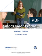 Ambassador Program: Module 2 Training Facilitator Guide
