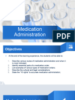 A4 Medication Administration and Dosage Calculation