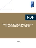 Diagnostic Du Secteur de La Microfinance Au Benin