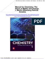 Solution Manual For Chemistry: The Molecular Nature of Matter and Change, 9th Edition, Martin Silberberg Patricia Amateis