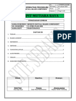 PMR-PLAN-SBK-011 - Remove & Install Major Component