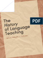The History of Language Teaching