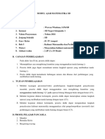 MODUL AJAR PRAKTEK SIKLUS 2 MATERI MENYATAKAN KALIMAT MATEMATIKA Wawan Windana