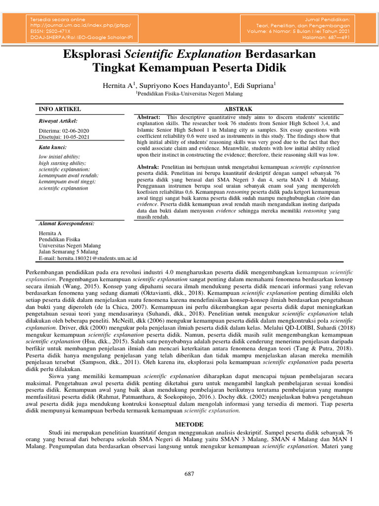 Scientific Explanation | PDF