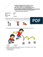 Penilaian Sumatif Pjok Kelas 3