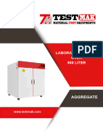 Laboratory Oven 500 Liters Capacity