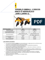 Especificaciones Arhk-3