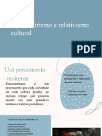 Etnocentrismo e Relativismo Cultural