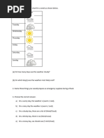Grade 2 Weather Worksheets | PDF
