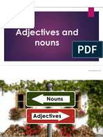 Adjectives and Nouns