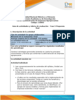 Guía de Actividades y Rúbrica de Evaluación - Unidad 3 - Fase 5 - Propuesta Final