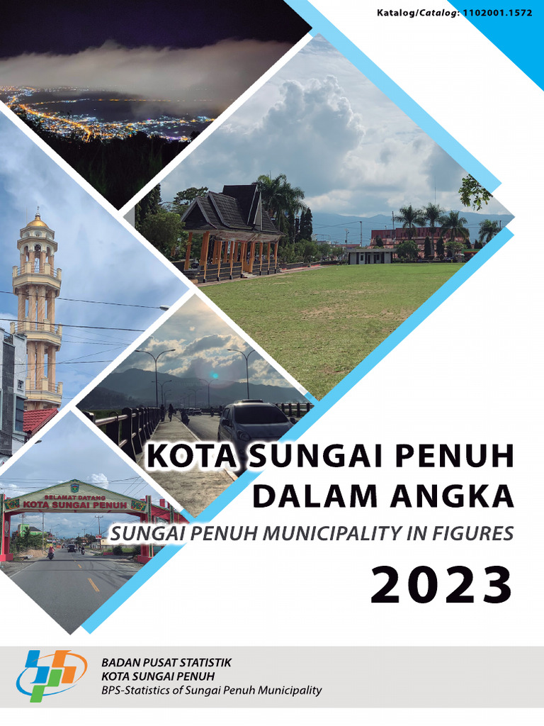 Statistik Kota Sungai Penuh 2023 | PDF