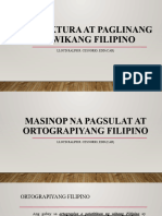Gabay Sa Masinop Na Pagsulat at Orotgrapiyang Filipino