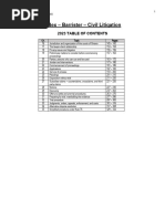 2023 Index - Barrister - Civil Litigation