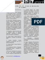 Ley de Protección Civil Del Estado de Michoacán de Ocampo