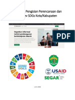 Panduan Pengisian Form Perencanaan & Monev SDGs User Kota-Kabupaten v.2.0