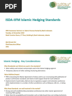 ISEF - 2019 - ISDA IIFM Hedging Standards Ijlal A Alvi IIFM