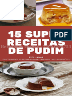 Bonus 15 Super Receitas de Pudim