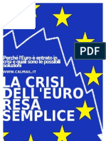 La CRISI dell'EURO resa Semplice