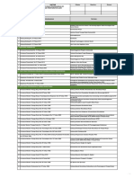 Contoh List Regulasi Peraturan Perundangan K3