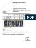 POM Plate - MPV Material Flammability Test Result - Aug 2017