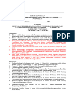 Format SK Pelaksana Sra Tapel 2023-2024