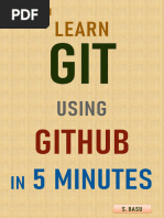 Learn GIT Using GITHUB in 5 Minutes