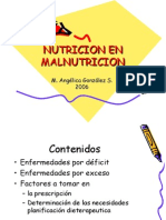 Desnutricion 2006 Clase(M Gonzalez)