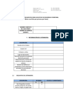 FICHA DE INFORMACIÓN Y REQUISITOS PARA RESIDENCIA TEMPORAL - Persona Jurídica Como Garante