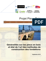 Generalites Sur Les Pieux en Bois Et Etat de Lart Des Methodes de Construction Des Fondations