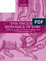 The English Romance in Time: Transforming Motifs From Geoffrey of Monmouth To The Death of Shakespeare (2008)
