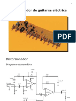 Preamplificador Guitarra Con Dis Torsion Tipo Monitor