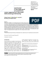 Cheng Et Al 2019 Rotor Dynamic Experimental Investigation of An Ultra High Speed Permanent Magnet Synchronous Motor