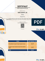 Sertifikat Workshop Seri III A.N. HERI SUSANTI, SE