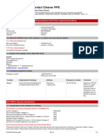 MSDS - Contact Cleaner