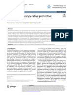 A Review of Intraoperative Protective Ventilation: Review Article Open Access