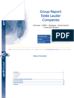 Estee Lauder Group Report