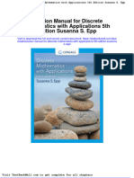 Full Solution Manual For Discrete Mathematics With Applications 5Th Edition Susanna S Epp PDF Docx Full Chapter Chapter