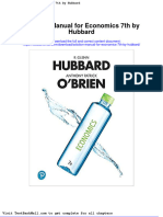 Full Solution Manual For Economics 7Th by Hubbard PDF Docx Full Chapter Chapter