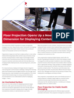 Floor Projection Opens Up A New Dimension For Displaying