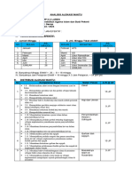 Analisis Alokasi Waktu Genap