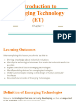 Chapter 1 - Introduction To Emerging Technology