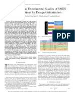 Theoretical and Experimental Studies of SMES Configurations For Design Optimization