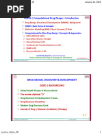 PH525 - Computational Drug Design - Introduction