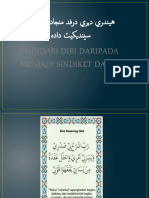 Hindari Diri Daripada Menjadi Sindiket Dadah