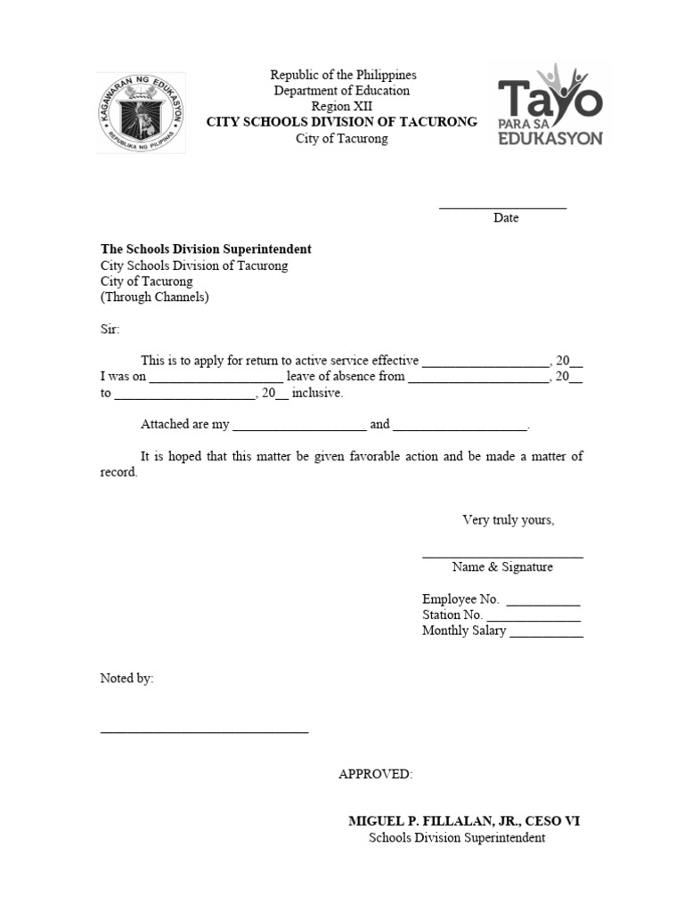 Reinstatement Application for Teachers | PDF